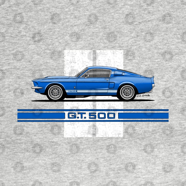 Classic muscle car by jaagdesign